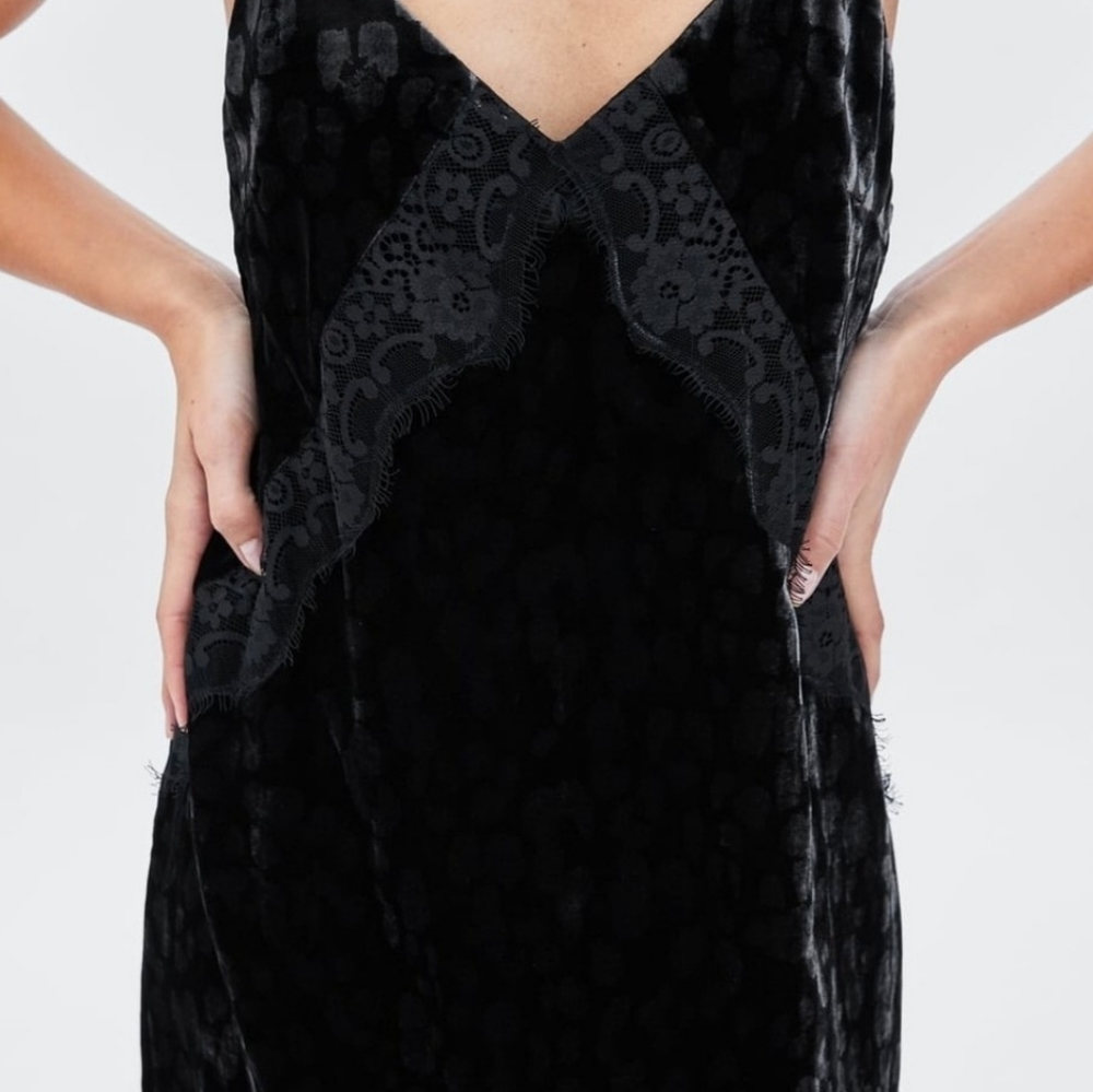 ZARA | Animal Print Slip Dress - Picture 6 of 11